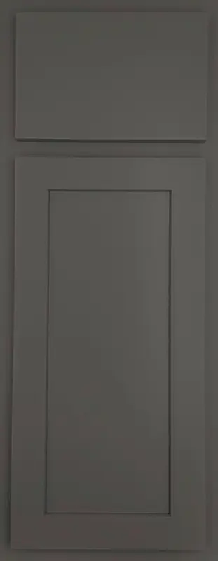 Framed cabinets in Graphite