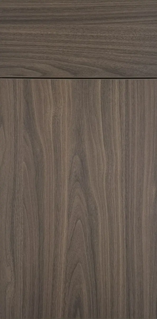 Cross Cut Bourbon Cambridge Melamine Cabinets